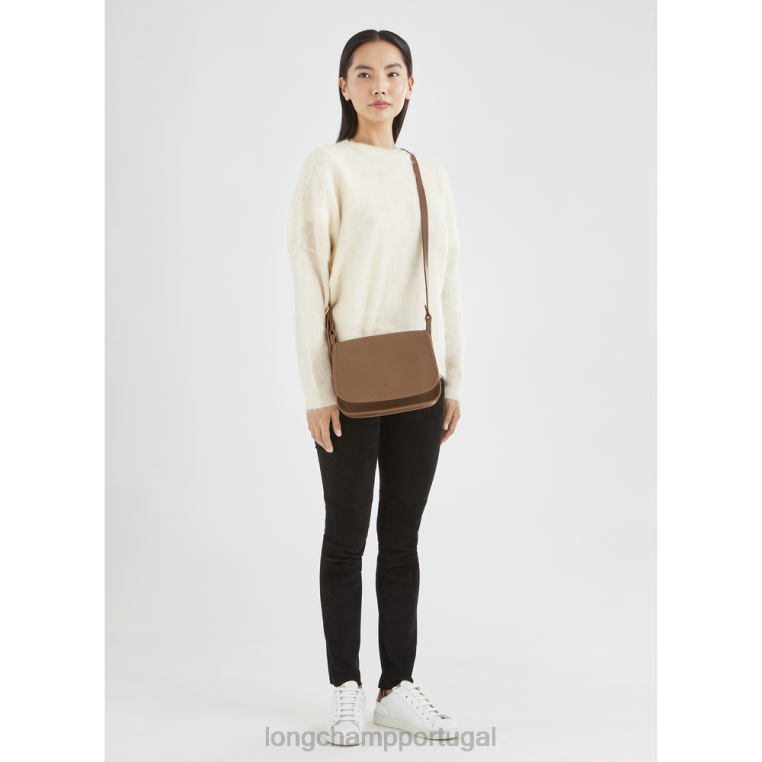 bolsas caramelo H88N270 bolsa tiracolo le foulonne mulheres Longchamp