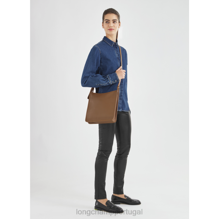 bolsas caramelo H88N281 bolsa tiracolo le foulonne mulheres Longchamp