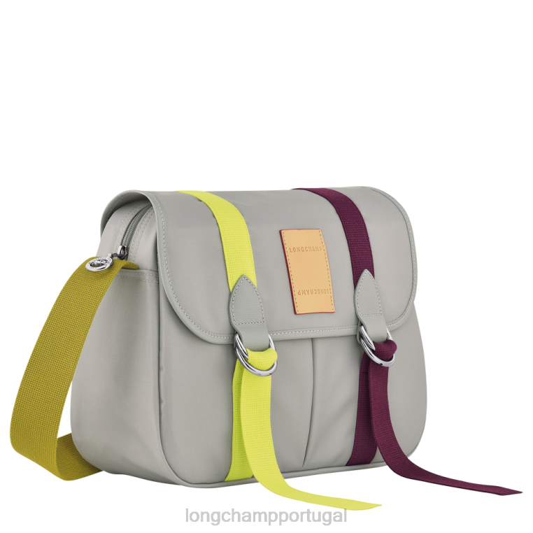 bolsas cinza H88N206 bolsa tiracolo le pliage re-play mulheres Longchamp