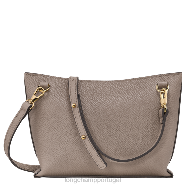 bolsas cinza H88N308 bolsa crossbody caixa de correio mulheres Longchamp