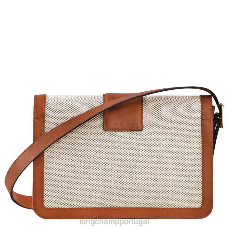 bolsas conhaque H88N244 bolsa crossbody box trot mulheres Longchamp