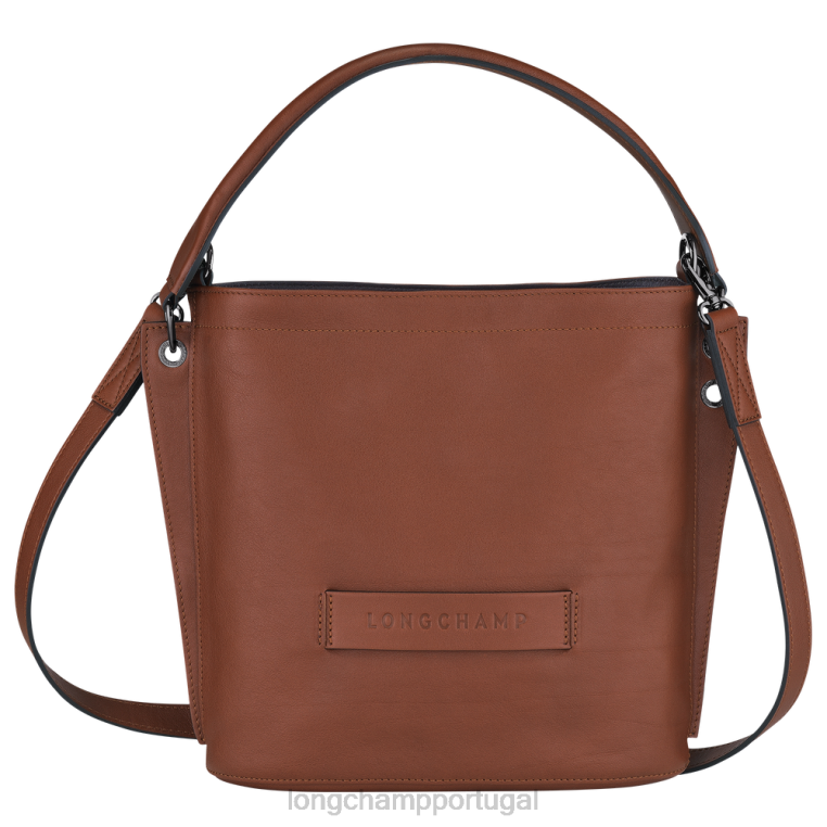bolsas conhaque H88N316 Bolsa transversal 3d mulheres Longchamp