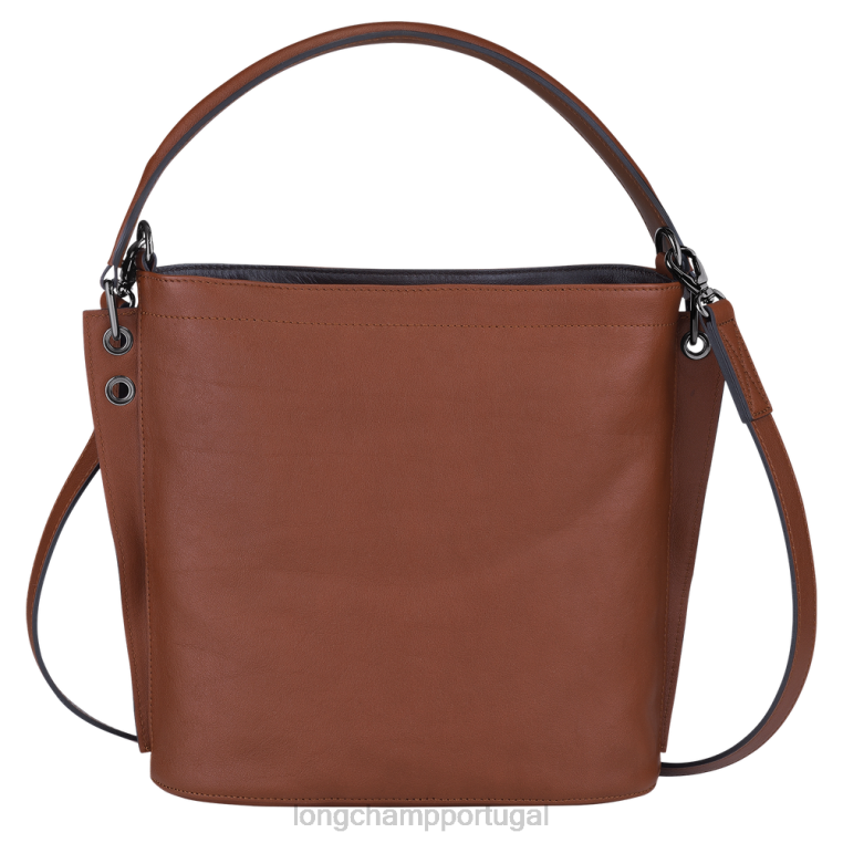 bolsas conhaque H88N316 Bolsa transversal 3d mulheres Longchamp
