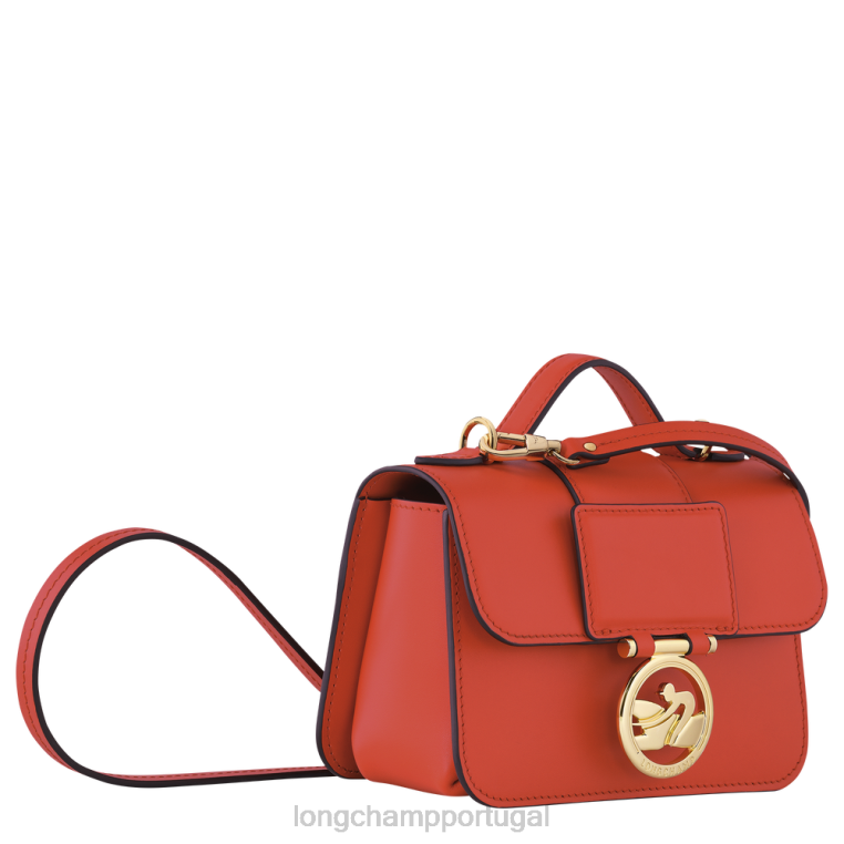 bolsas laranja H88N21 bolsa crossbody box trot mulheres Longchamp