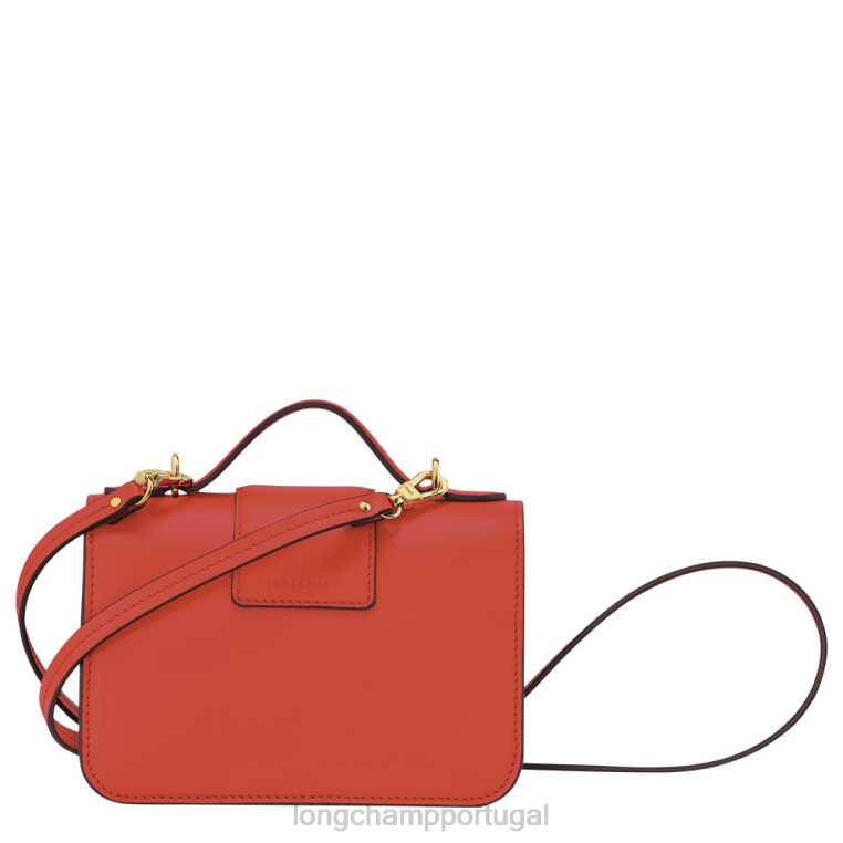 bolsas laranja H88N21 bolsa crossbody box trot mulheres Longchamp