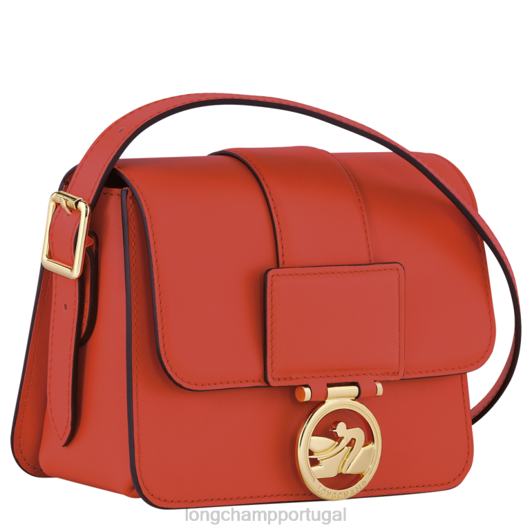 bolsas laranja H88N229 bolsa crossbody box trot mulheres Longchamp
