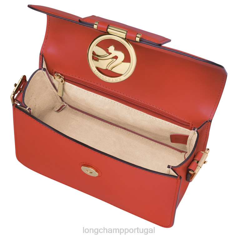 bolsas laranja H88N229 bolsa crossbody box trot mulheres Longchamp