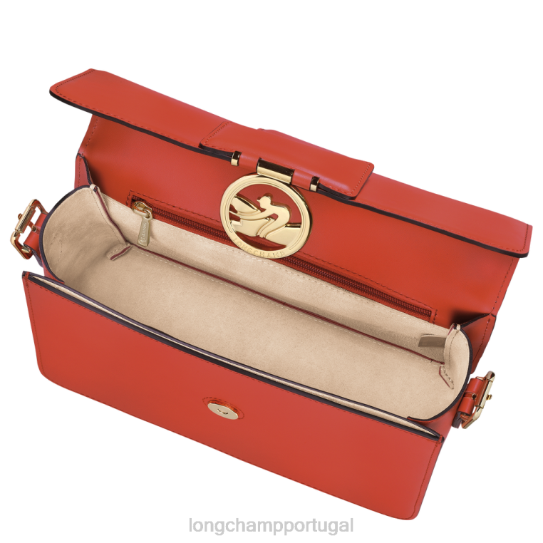 bolsas laranja H88N232 bolsa crossbody box trot mulheres Longchamp