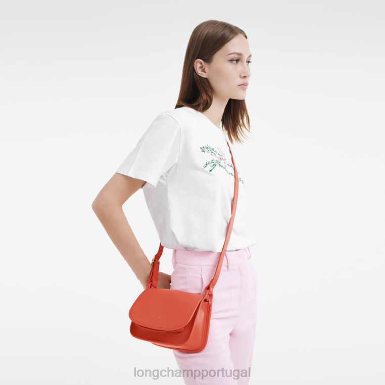 bolsas laranja H88N262 bolsa tiracolo le foulonne mulheres Longchamp