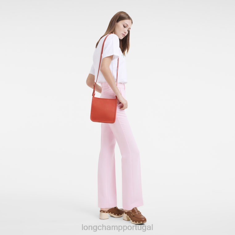 bolsas laranja H88N274 bolsa tiracolo le foulonne mulheres Longchamp