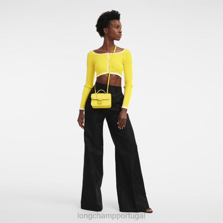 bolsas limão H88N241 bolsa crossbody box trot mulheres Longchamp