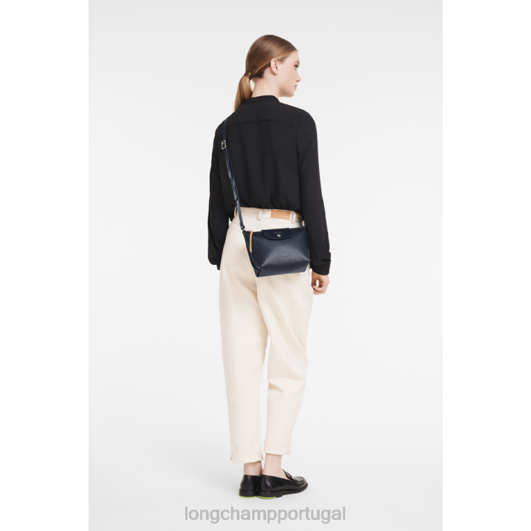 bolsas marinha H88N226 bolsa tiracolo le pliage city mulheres Longchamp