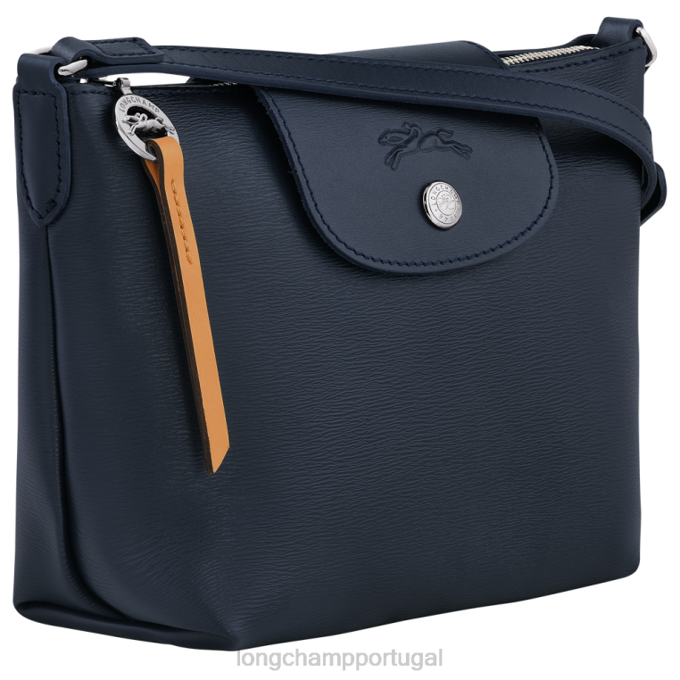 bolsas marinha H88N226 bolsa tiracolo le pliage city mulheres Longchamp