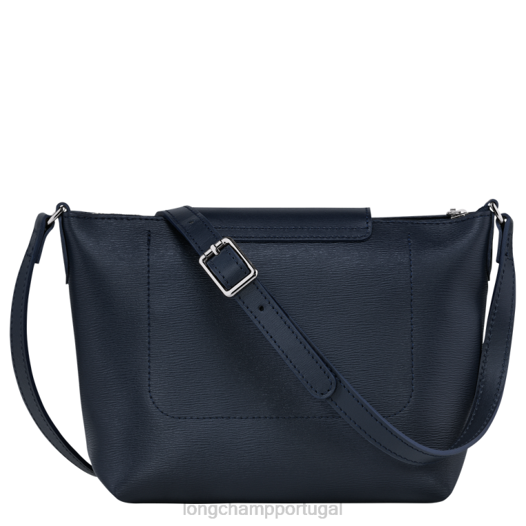 bolsas marinha H88N226 bolsa tiracolo le pliage city mulheres Longchamp