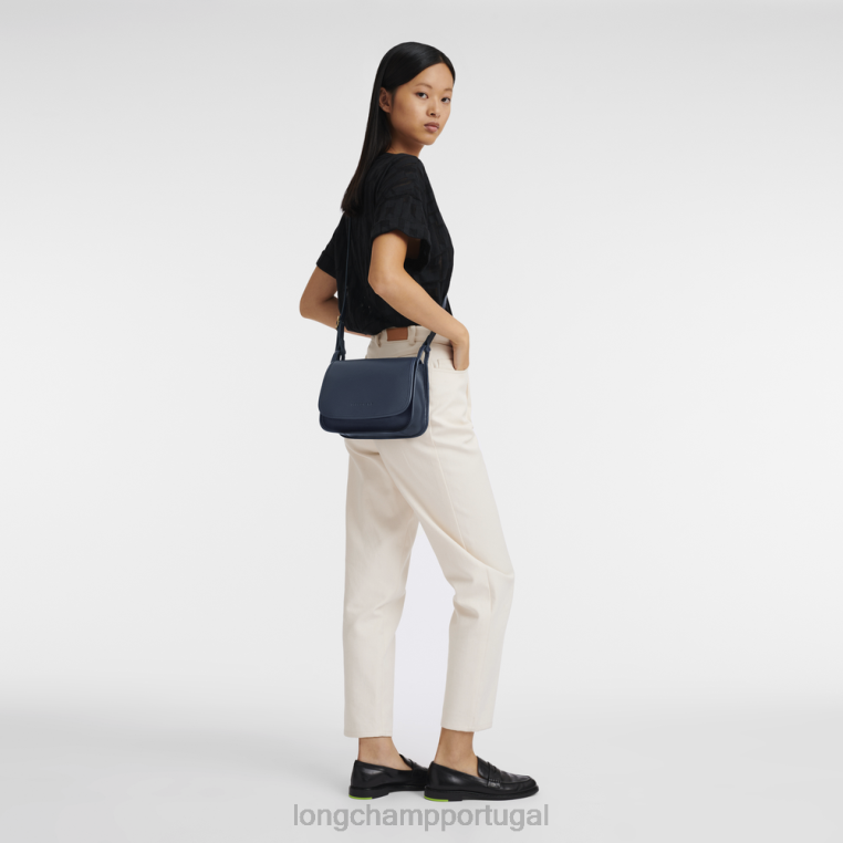bolsas marinha H88N272 bolsa tiracolo le foulonne mulheres Longchamp