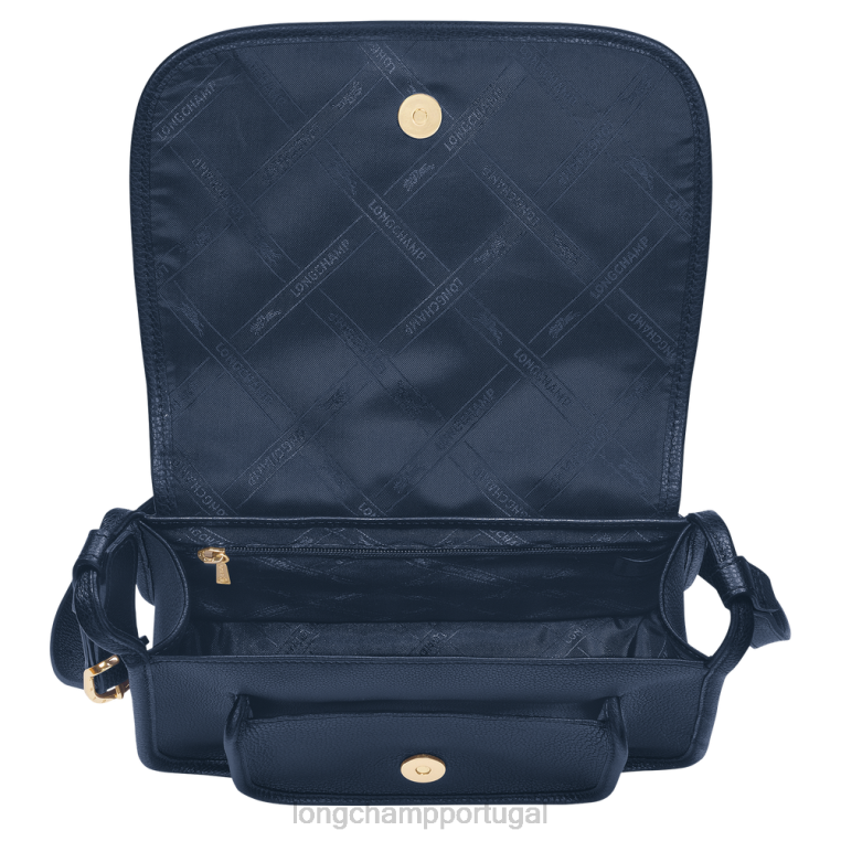 bolsas marinha H88N272 bolsa tiracolo le foulonne mulheres Longchamp