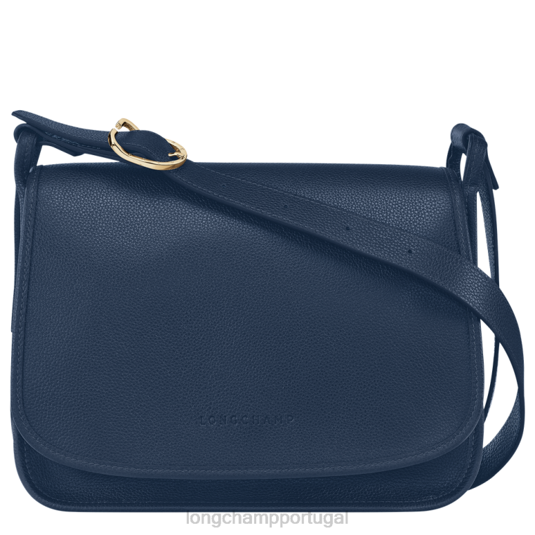 bolsas marinha H88N287 bolsa tiracolo le foulonne mulheres Longchamp