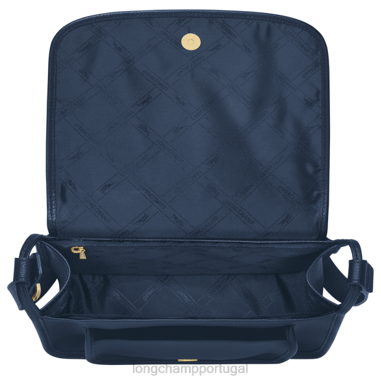 bolsas marinha H88N287 bolsa tiracolo le foulonne mulheres Longchamp