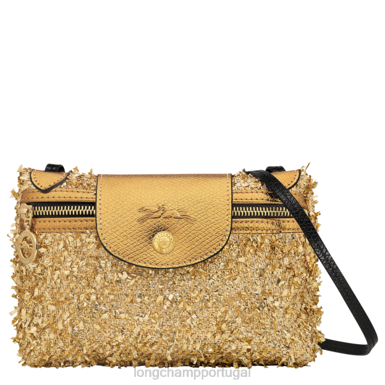 bolsas ouro H88N222 bolsa tiracolo le pliage coleção mulheres Longchamp