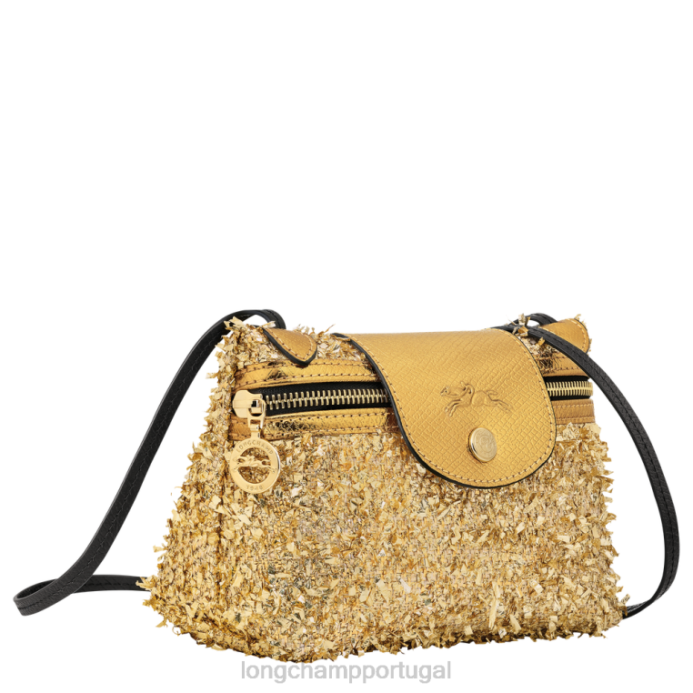 bolsas ouro H88N222 bolsa tiracolo le pliage coleção mulheres Longchamp