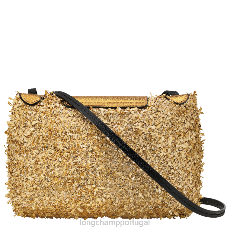 bolsas ouro H88N222 bolsa tiracolo le pliage coleção mulheres Longchamp
