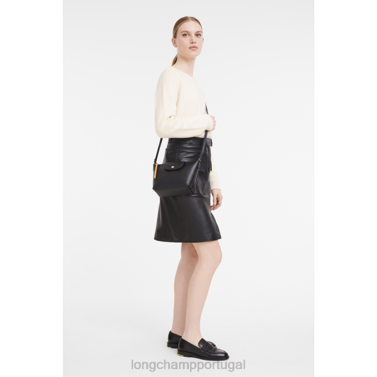 bolsas preto H88N223 bolsa tiracolo le pliage city mulheres Longchamp