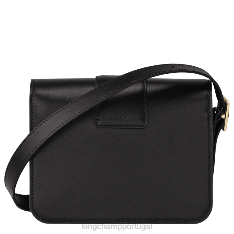 bolsas preto H88N228 bolsa crossbody box trot mulheres Longchamp