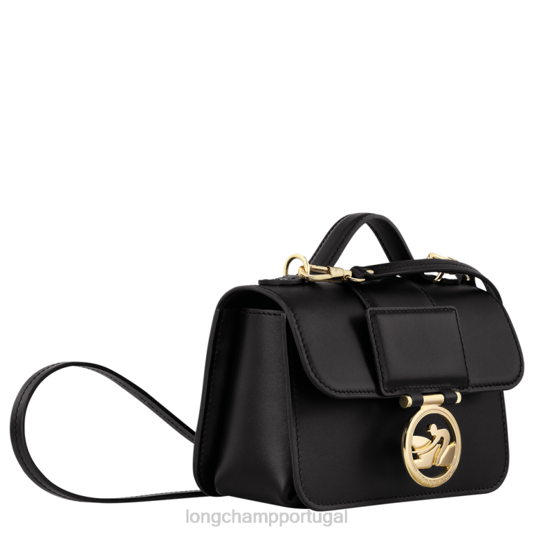 bolsas preto H88N235 bolsa crossbody box trot mulheres Longchamp