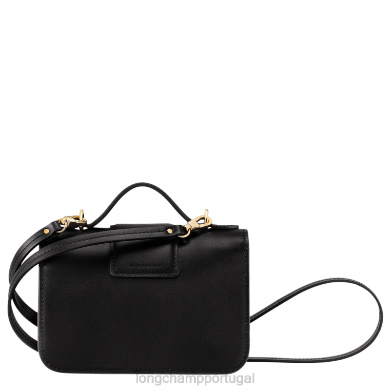 bolsas preto H88N235 bolsa crossbody box trot mulheres Longchamp