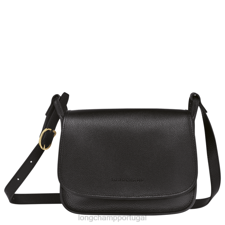 bolsas preto H88N268 bolsa tiracolo le foulonne mulheres Longchamp
