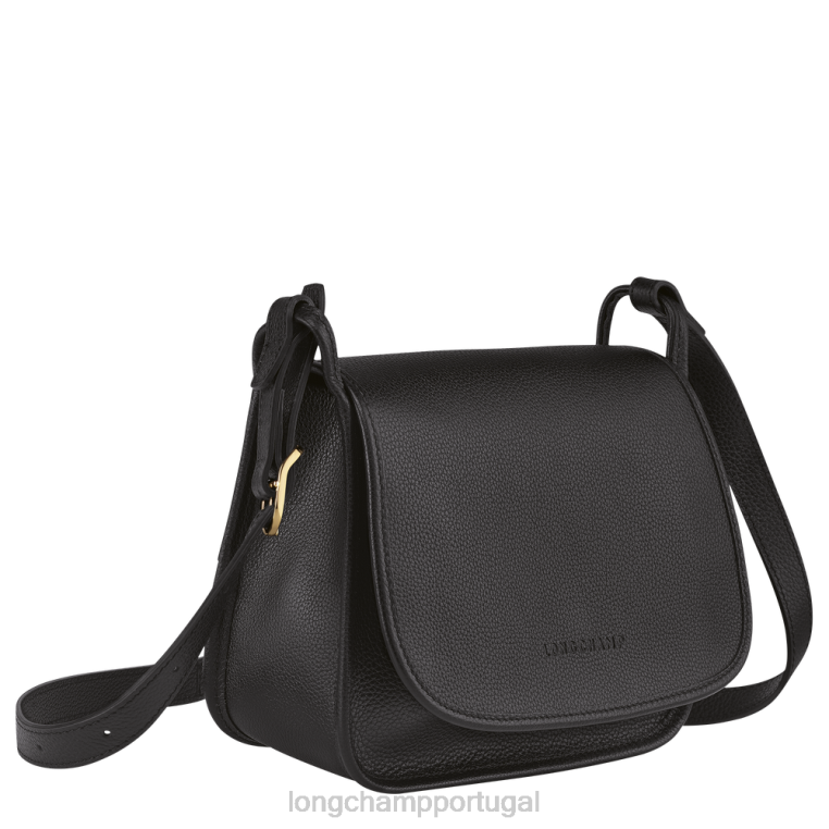 bolsas preto H88N268 bolsa tiracolo le foulonne mulheres Longchamp