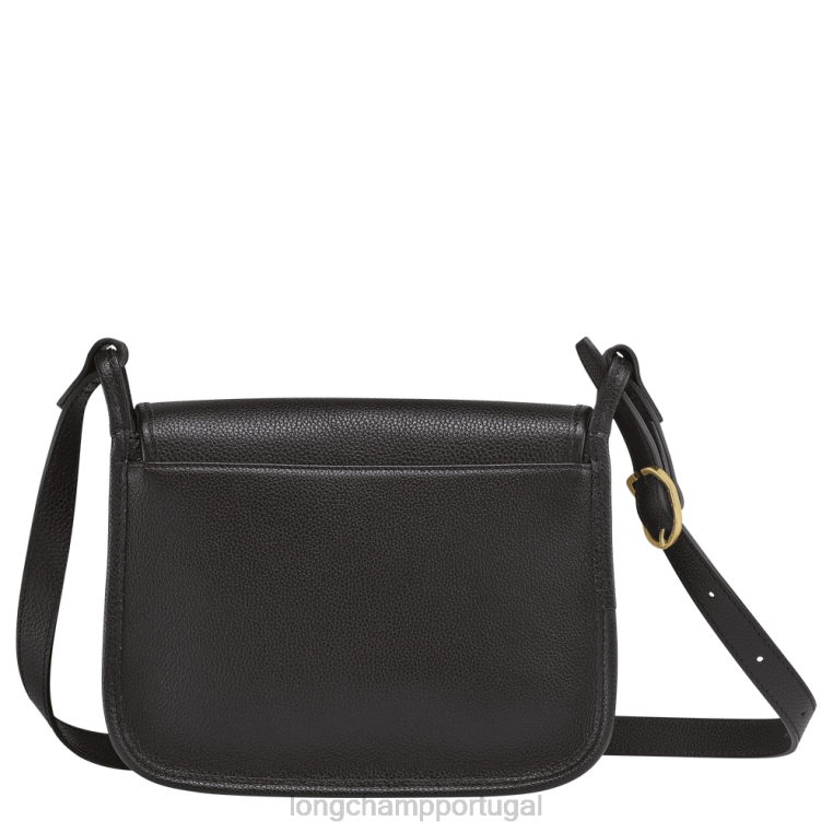 bolsas preto H88N268 bolsa tiracolo le foulonne mulheres Longchamp