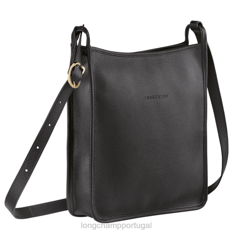 bolsas preto H88N280 bolsa tiracolo le foulonne mulheres Longchamp