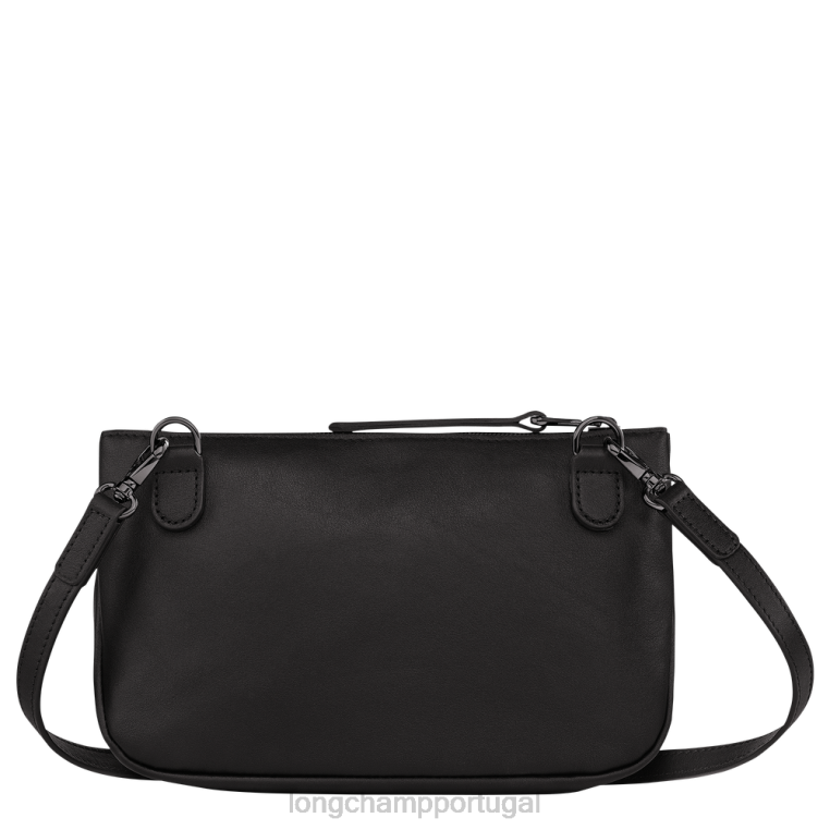 bolsas preto H88N317 Bolsa transversal 3d mulheres Longchamp