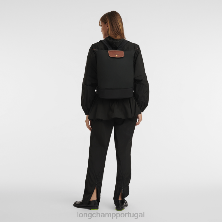 bolsas preto H88N323 bolsa/mochila transversal mulheres Longchamp X D'heygere