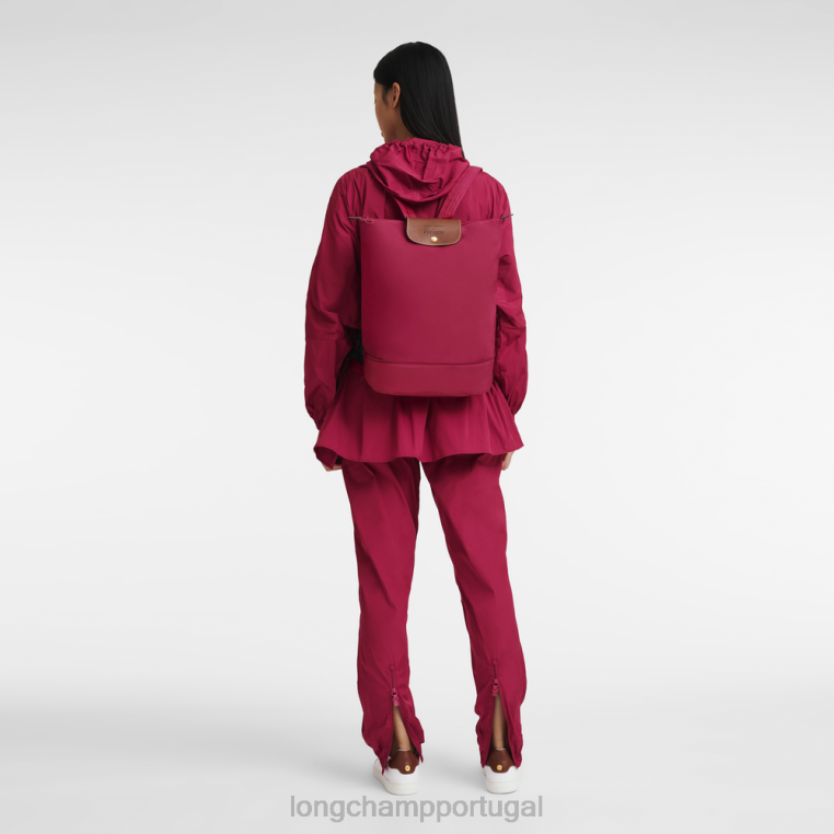 bolsas rosa H88N325 bolsa/mochila transversal mulheres Longchamp X D'heygere