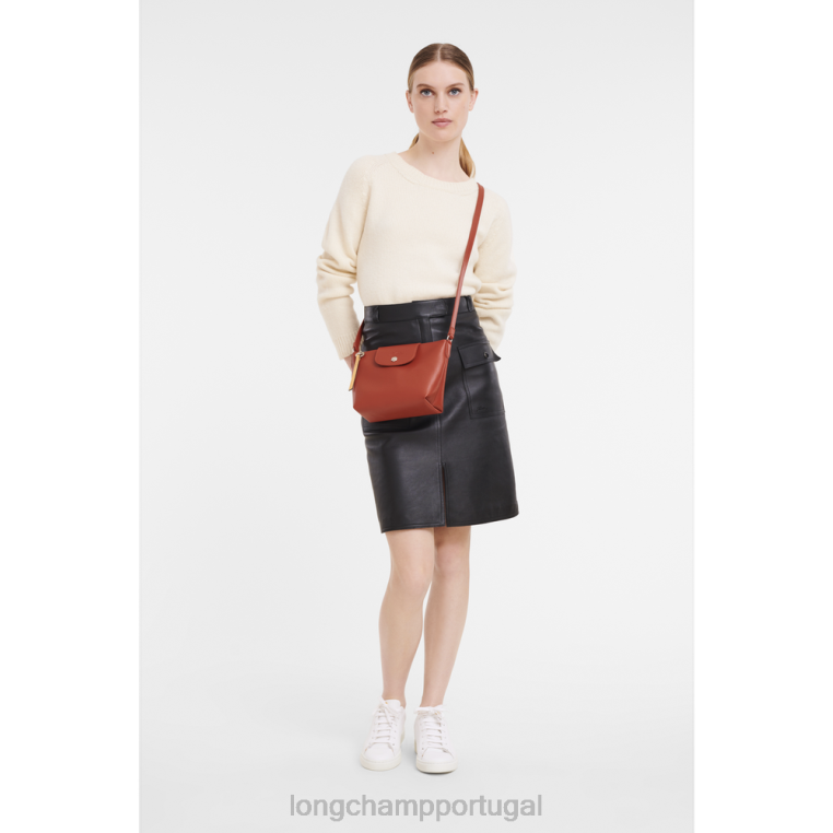 bolsas terracota H88N225 bolsa tiracolo le pliage city mulheres Longchamp