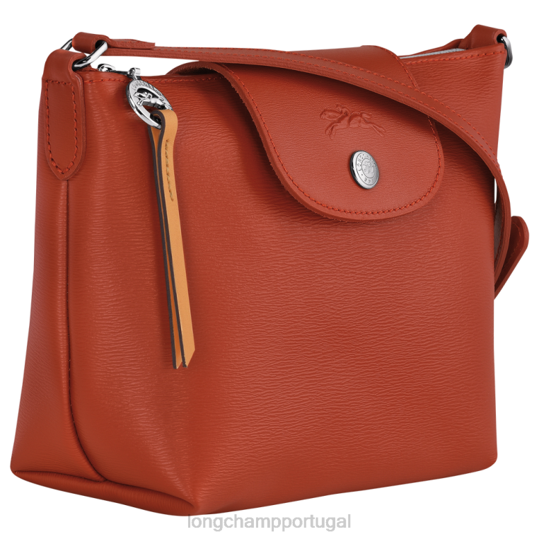bolsas terracota H88N225 bolsa tiracolo le pliage city mulheres Longchamp