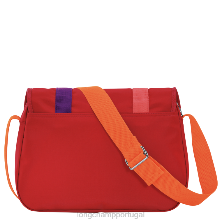 bolsas vermelho H88N210 bolsa tiracolo le pliage re-play mulheres Longchamp
