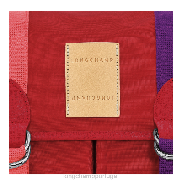 bolsas vermelho H88N210 bolsa tiracolo le pliage re-play mulheres Longchamp
