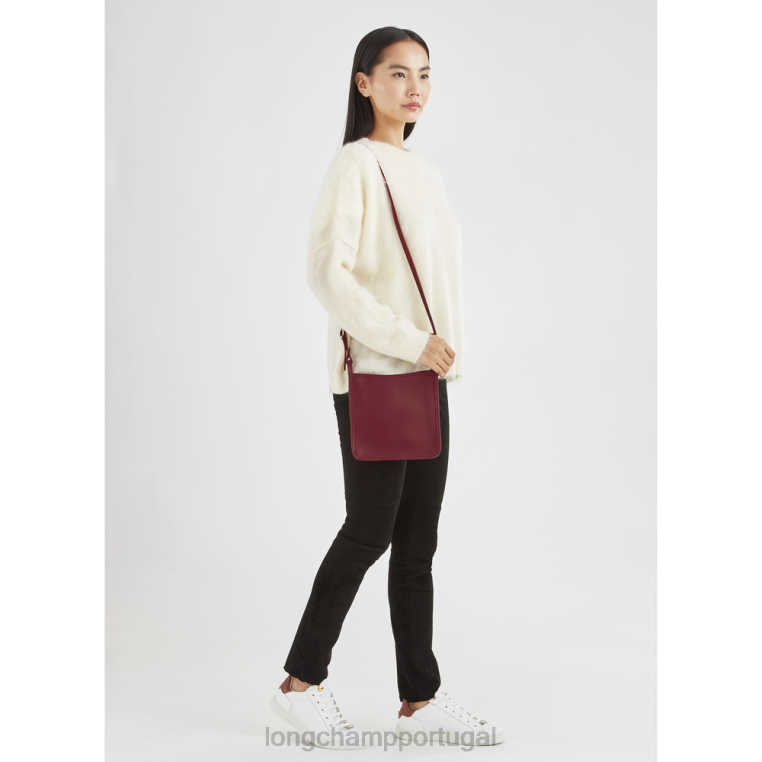 bolsas vermelho H88N276 bolsa tiracolo le foulonne mulheres Longchamp