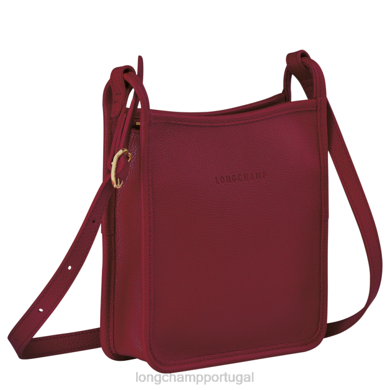 bolsas vermelho H88N276 bolsa tiracolo le foulonne mulheres Longchamp