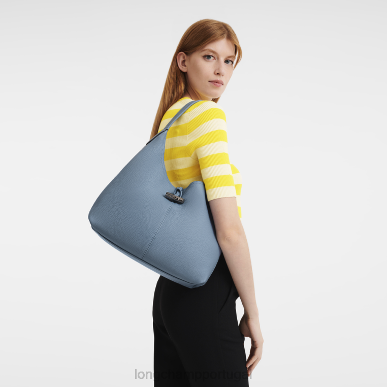 bolsas ardósia H88N359 bolsa hobo essencial roseau mulheres Longchamp