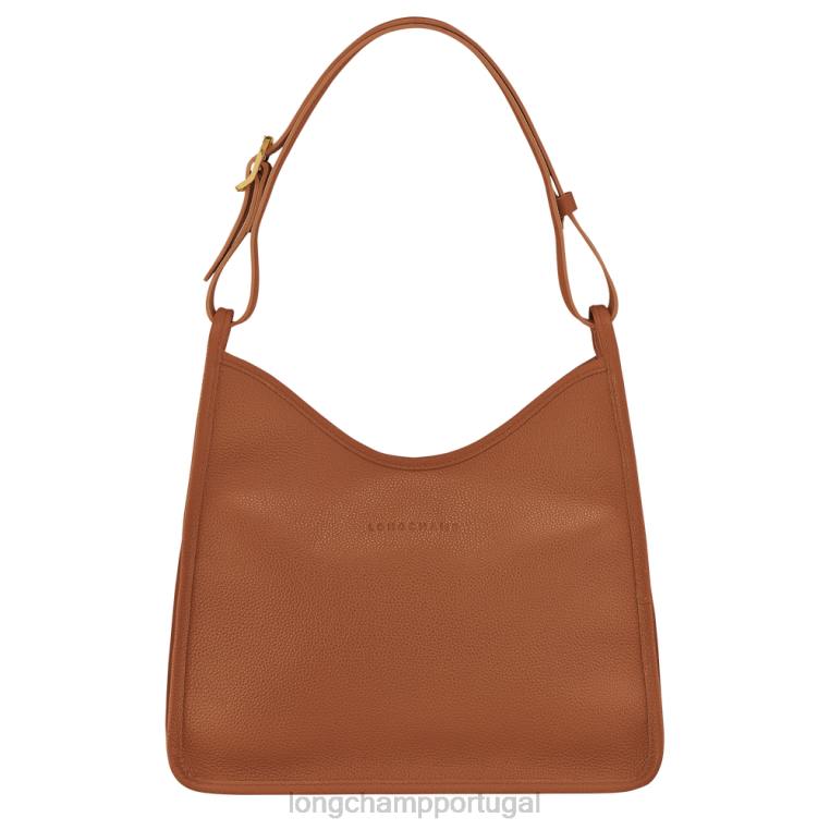 bolsas caramelo H88N389 bolsa hobo le foulonne mulheres Longchamp
