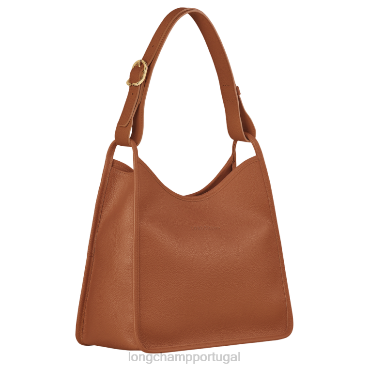 bolsas caramelo H88N389 bolsa hobo le foulonne mulheres Longchamp