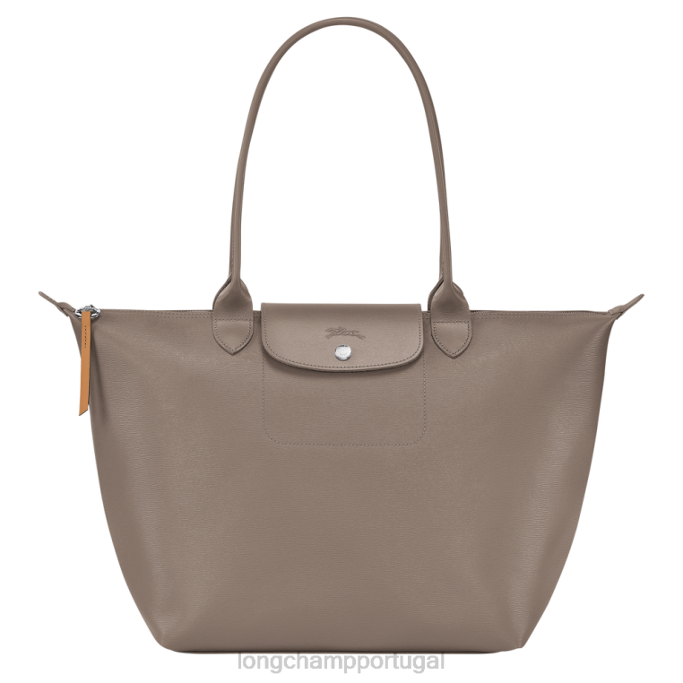 bolsas cinza H88N349 bolsa tote le pliage city mulheres Longchamp