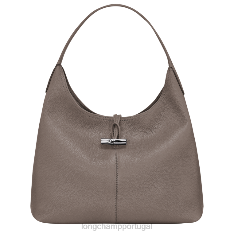 bolsas cinza H88N358 bolsa hobo essencial roseau mulheres Longchamp