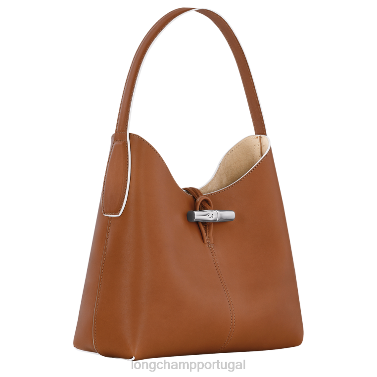 bolsas conhaque H88N382 bolsa roseau hobo mulheres Longchamp