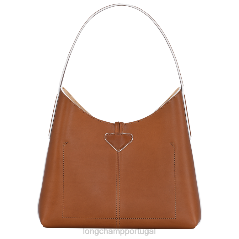 bolsas conhaque H88N382 bolsa roseau hobo mulheres Longchamp