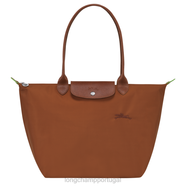 bolsas conhaque H88N404 bolsa tote verde le pliage mulheres Longchamp